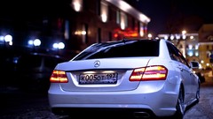 White Russia Mercedes-Benz E-Class