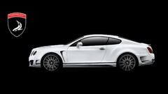 White side view bentley continental gt Bentley Continental 