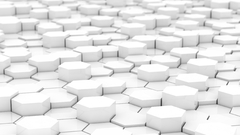 white simple digital art