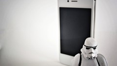 White star wars monochrome iphone lomo stormtroopers apple inc 