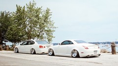 White tuning cars Lexus GS300 Lexus SC
