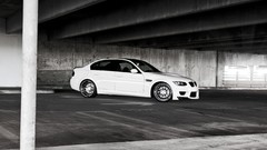 White tuning cars wheels Speed bmw m3 vehicles racing sports 