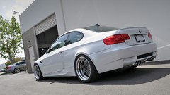 White wheels BMW back bmw m3 Coupé