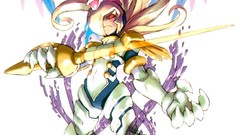 White white background