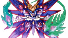 White white background