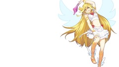 White wings Anime blondes anime girls underwear panties panty 