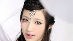 White woman asians brunettes models