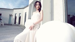 White woman asians brunettes models