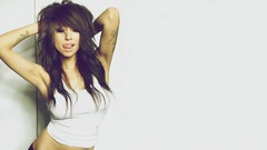 White woman brunettes alie layus