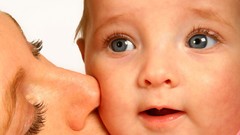 White woman children baby babies