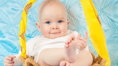 White woman children baby babies