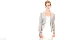 White woman white background Actress blondes emma watson Simple 