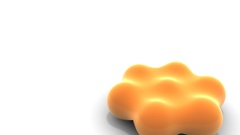 White yellof abstract thing