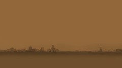 Widescreen Berlin minimalistic skylines