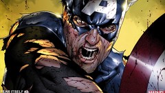 Widescreen captain america marvel comics