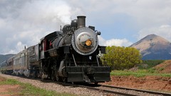 Widescreen locomotives trains