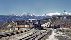 Widescreen locomotives trains