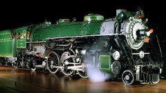 Widescreen locomotives trains