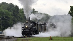 Widescreen locomotives trains Steam train