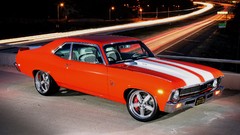 Widescreen muscle cars Chevy Nova