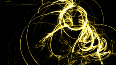 Widescreen nature amber waves