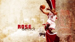 Widescreen nba chicago bulls derrick rose MVP Most Valuable 