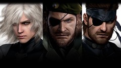 Widescreen Raiden Big Boss metal gear solid metal gear solid 