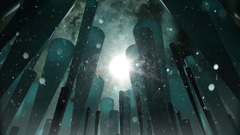 Widescreen Space artwork sun