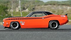 Widescreen USA plymouth barracuda cuda classic cars muscle cars