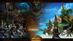 Widescreen world of warcraft blizzard entertainment video games