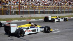Williams formula one Nelson Piquet Nigel Mansell