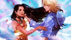 Wind Pocahontas colors artwork Athena Disney Company