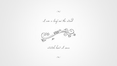 Wind text white watch