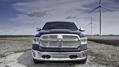 Windmills front view dodge ram wind generators pickup trucks 