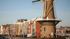 Windmills holland cityscapes