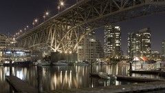 Window Bridges buildings cityscapes
