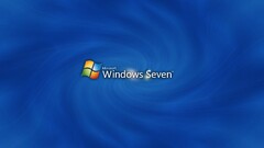 windows 7 blue background microsoft Simple Background