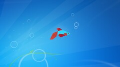 windows 7 microsoft windows fish