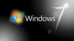 windows 7 numbers gradient Simple Background Windows technology