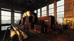 Windows abandoned cityscapes factories