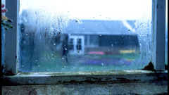 Windows after rain old