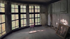 Windows chairs Anime scenic