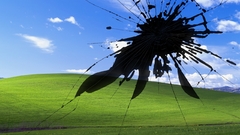 Windows xp broken screen