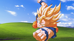 Windows xp son goku