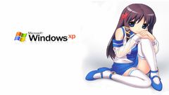 Windows xp XP-tan anime