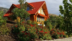 Wine hills houses churches