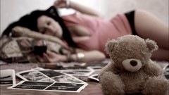 Wine woman Shorts legs brunettes teddy bears