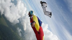 Wing suit high