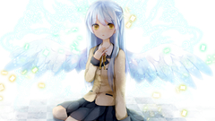Wings angel beats yellow