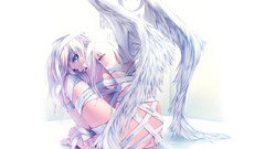 Wings angels bandages nude